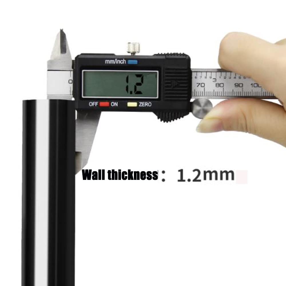 Muletas De Codo ​Plegables Ergonómicos，Ortopédicas Muletas para Adulto, Regulable Muletas De Antebrazo con Manguitos, Caña para Marcha para Unisex (Color : Black)