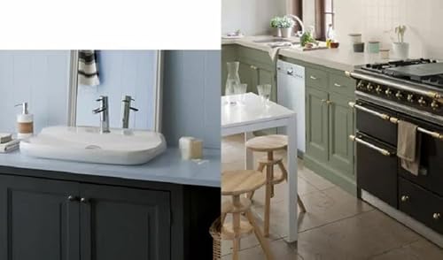 V33 Smalto Rinnovare Perfection Bagno Blu Petrolio Satinato 0,75 L - 5