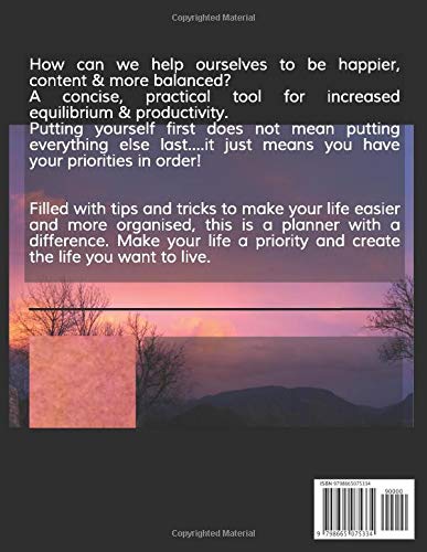 My Life, My Work, My Balance. A guided, practical tool for increased equilibrium & productivity Diary & Planner Sept 2020 - Dec 2021