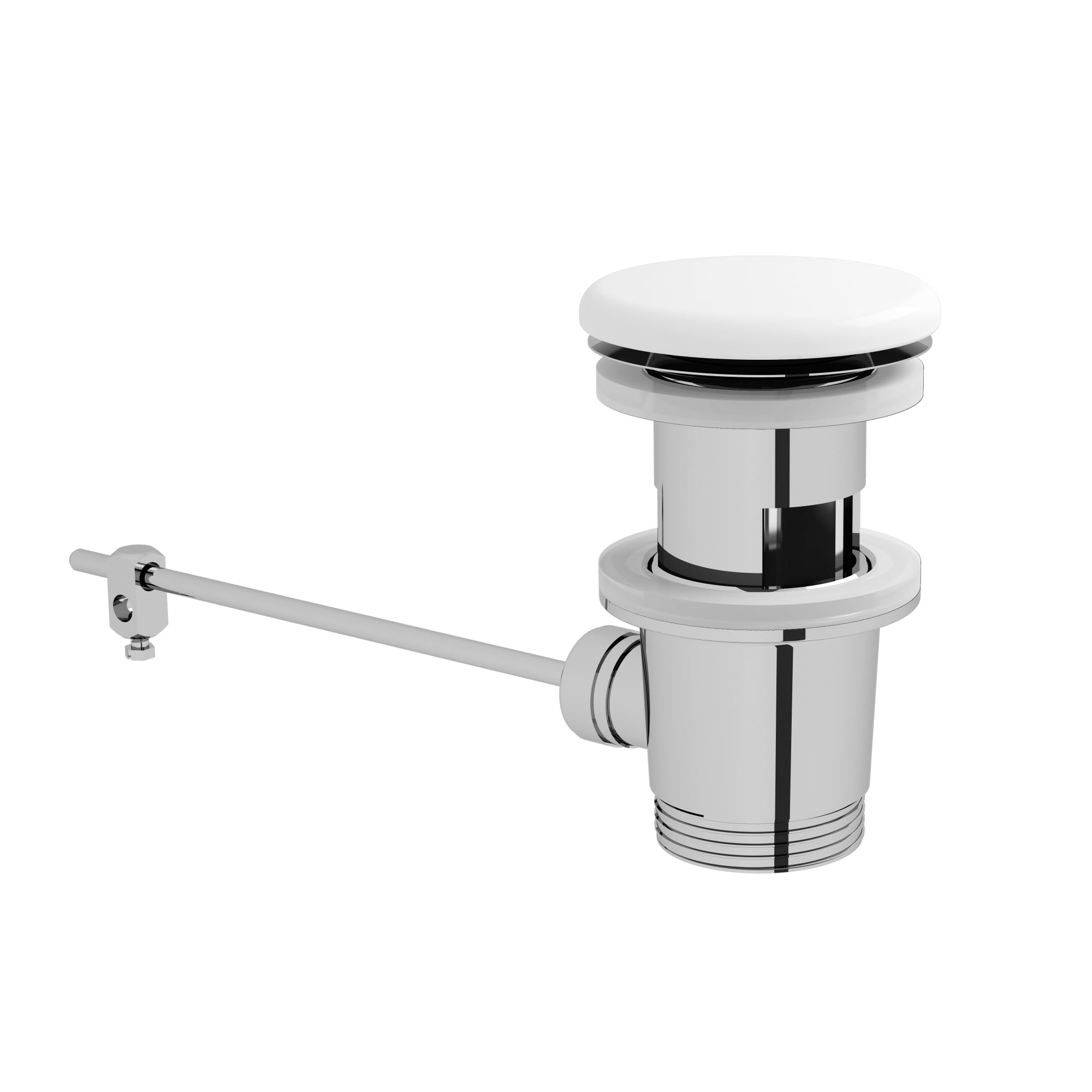 VitrA Metropole Beyaz Seramik Süzgeç, Lavabo Sifon Üst Grubu - 6397l003-0159