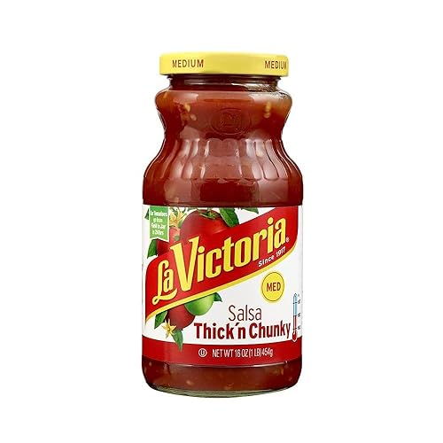 LA VICTORIA Salsa mediana espesa y gruesa, 16 onzas