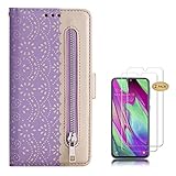 Standfunktion- Das Klapphülle kann in eine horizontale Stütze für Ihr Samsung Galaxy A41 verwandelt werden,ideal geeignet um Filmen zu schauen,Video-Chat oder im Internet zu surfen,Sie können den Bildschirm auf den Winkel den Sie mögen.