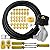 Natural Gas to Propane Conversion Kit,for Weber Natural Gas Conversion Kit,for Weber Genesis,Genesis II and Summit Grill–5FT Propane Regulator Hose for Weber Grills,36 Orifices,Fittings & Tools.
