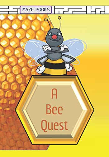 A Bee Quest: A Maze Activity Adventure with Facts about Bees image 3