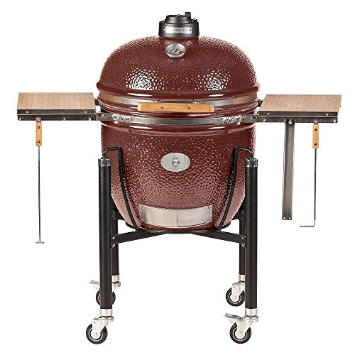 Monolith Grill LeChef Red mit Gestell und Seitentischen...