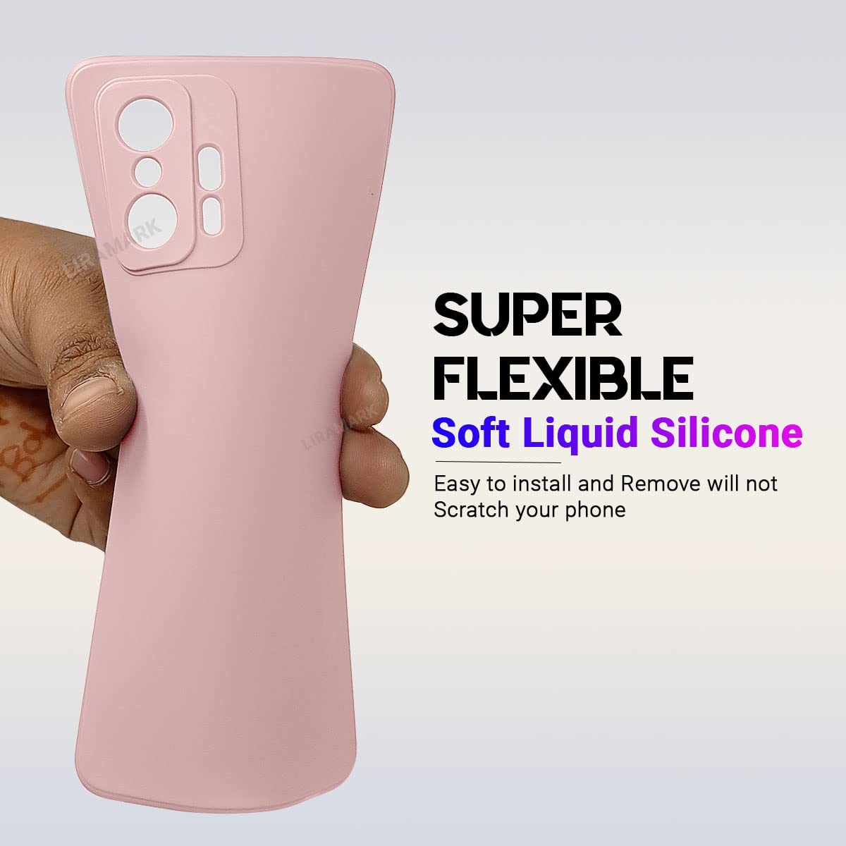 Xiaomi Mi 11T 5G Case - Silicone Pink -4