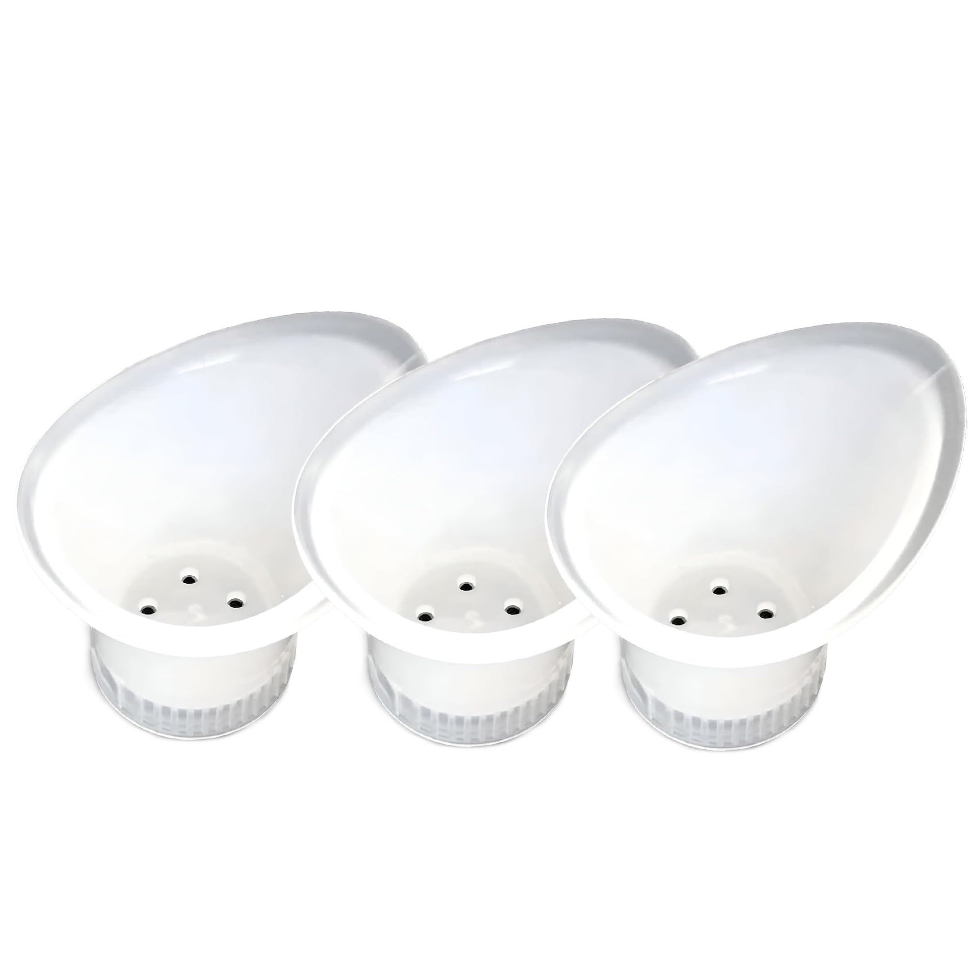 WASH+OUT Eye Wash Cup Kit – Portable Eyewash Cup and Eye Rinse Solution Accessory – Emergency Eye Wash Cup for Eye Care, First Aid Kit, Clear Eyes Flush, Eyewash Cups Disposable - 3 Pack