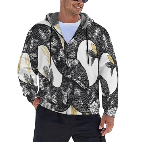 Chaquetas con forro de cremallera para caminatas invernales y estilo casual