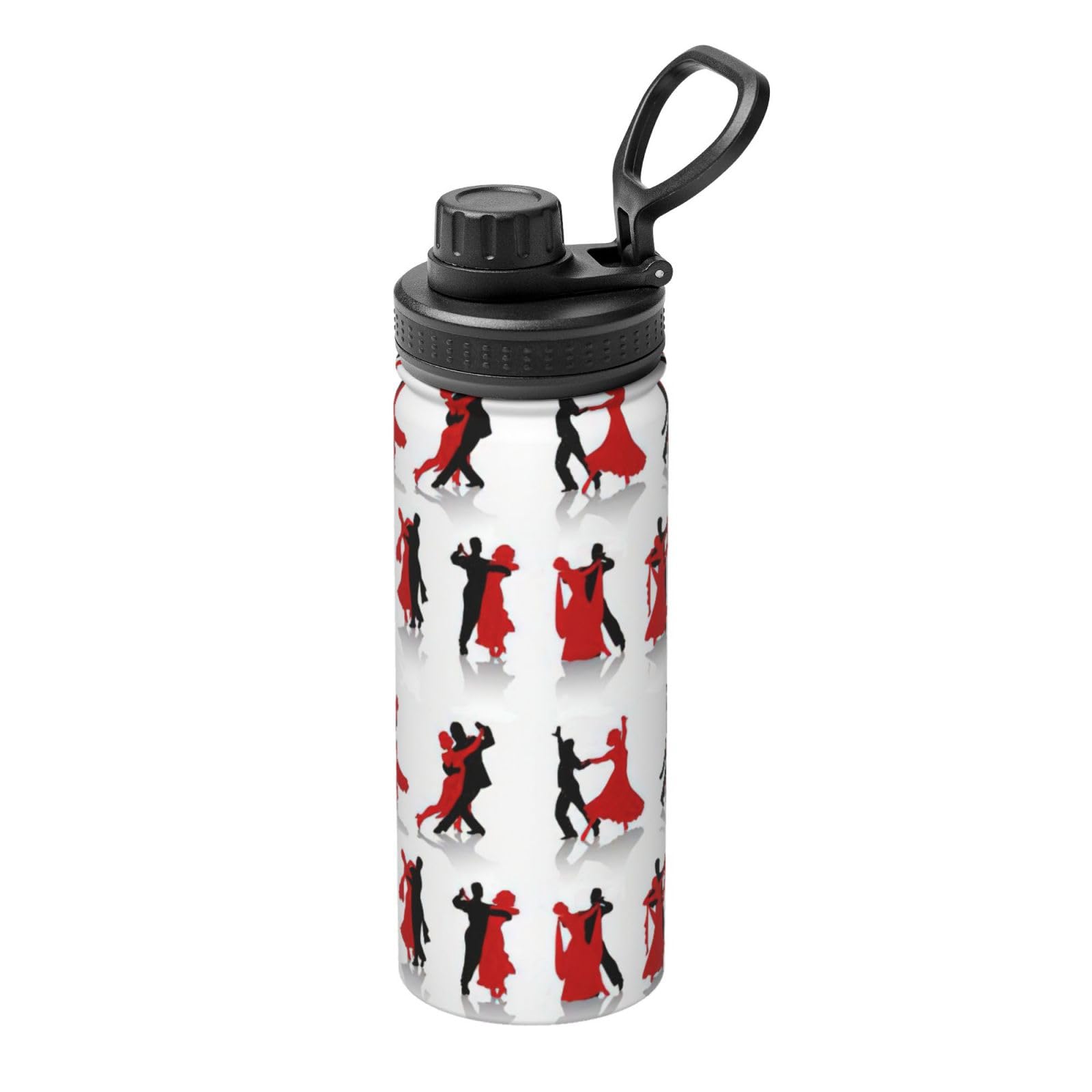 Kfjghhl Insulated Stainless Ballroom Dance Steel Water Bottle For Sport Gym Travel Leak Camping Hiking Hydration