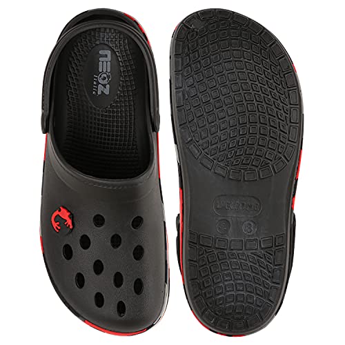 Image of NEOZ Men's Casual Clogs /Sandals with Adjustable Back Strap for Adult | Comfortable & Light Weight | Stylish & Anti-Skid | Waterproof & Daily Flipflops