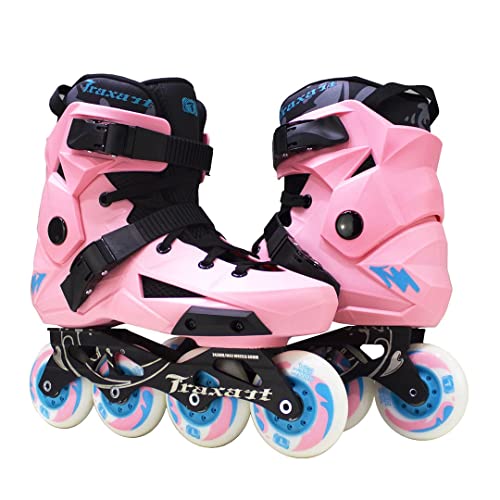 Patins Traxart Freestyle Revolt - Rose - Rodas 80mm ABEC-9