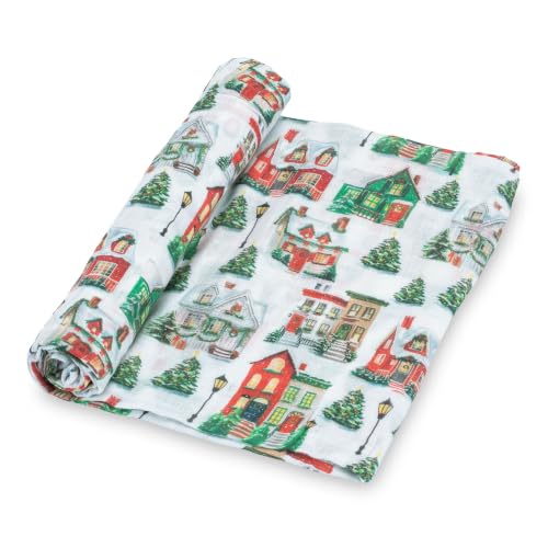 Image of LollyBanks Muslin Swaddle Blankets, 100% Organic Cotton Swaddle Blanket