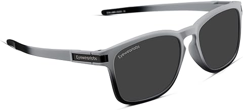 Eyewearlabs OKNO | Polarized Full Rim Square Branded Stylish Sunglasses For Men & Women | 100% UV Protection Shades | Cricket Sports Cycling Driving | Medium | Moto X2