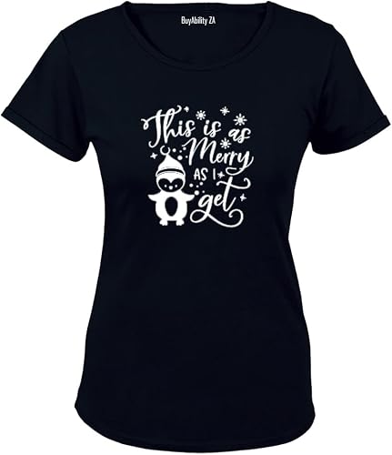 As Merry As I Get - Christmas - Ladies - T-Shirt