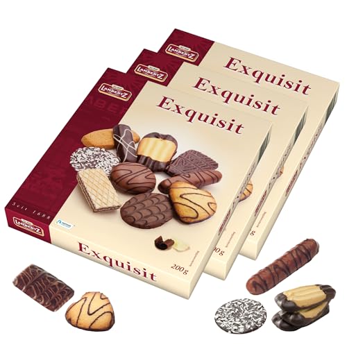 Exquisit Surtido de Galletas y pastas - Delicias con Chocolate y variados – Formato familiar...