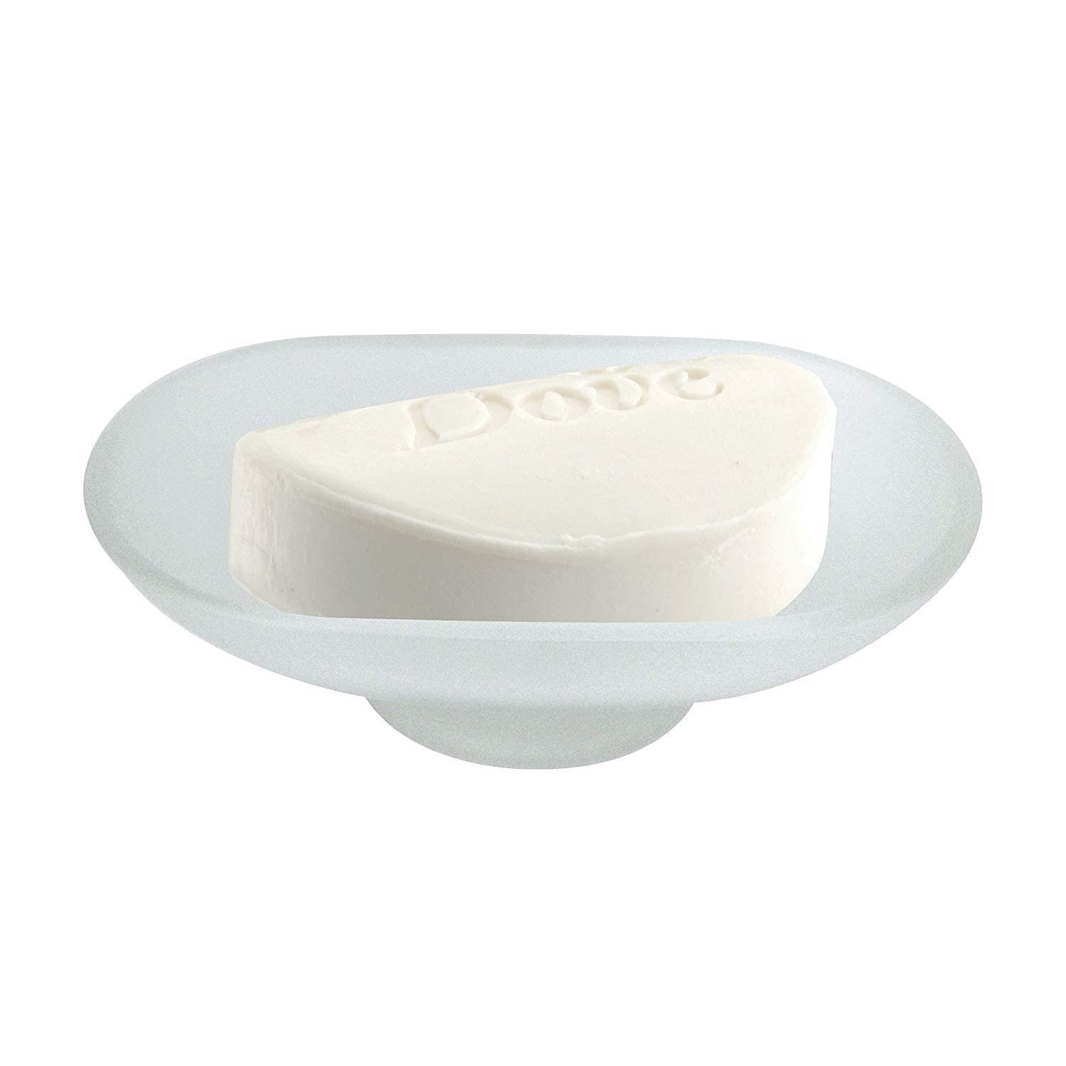 Portasapone In Vetro Essentials - Trasparente, Diametro 11cm, Per Bagno Moderno E Funzionale - Foto 4