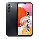 Samsung Galaxy A14 Mobile Phone 6.6 Inch Infinity-V screen 64GB Sim Free Smartphone, Black, 3Y Extended Manufacturer Warranty