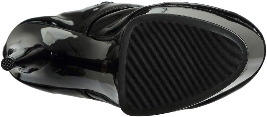 SheSole Women's Over The Knee Thigh High Heel Boots Platform Zip Buckle Lace Up - Image 5