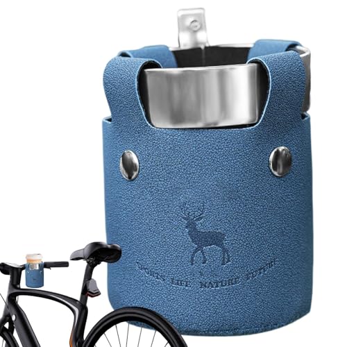Porte-bouteille de vélo amovible avec collier pour café et scooter