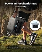 Anker SOLIX C1000 Gen 2 Powerstation mit 100W Faltbares Solarpanel, 2.000W Solargenerator, vollständige Aufladung in 49 Minuten, 1.024Wh LiFePO₄-Akku für Notstromversorgung, Stromausfälle und Camping – Ansicht 5