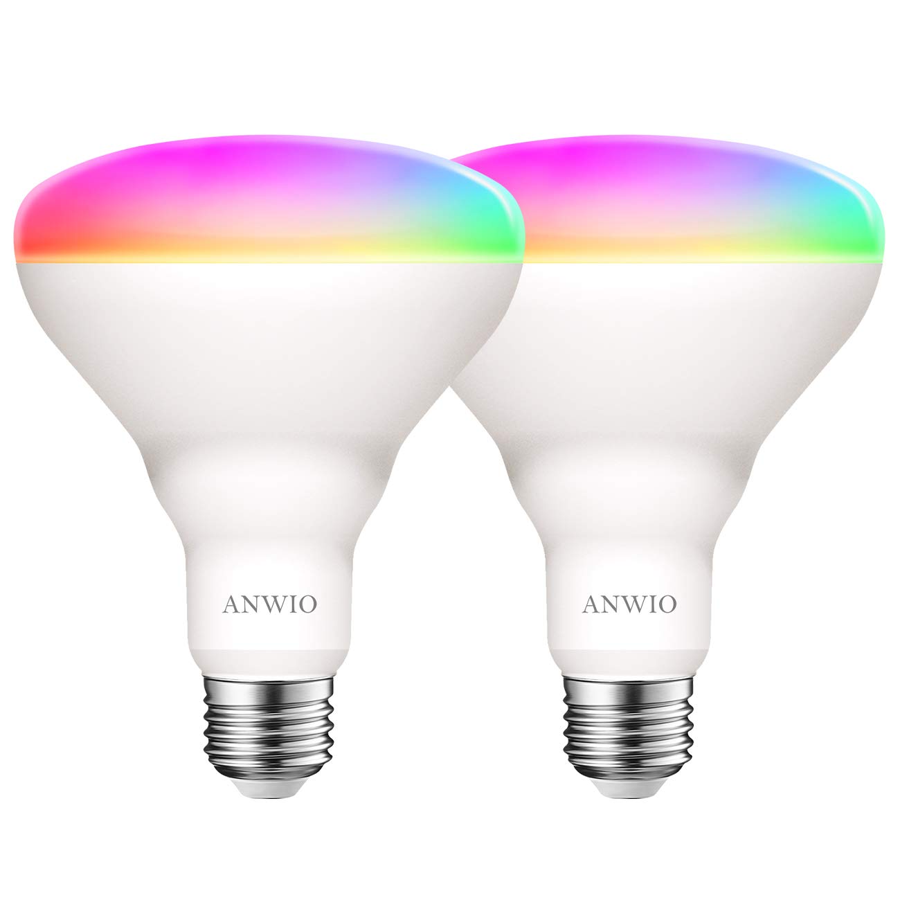 ANWIO BR30,E27 Smart LED Light Bulbs