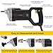 Handheld Concrete Vibrating Tool, 1500W Electric Concrete Vibrator with 6.6ft Shaft Rod, 14400VPM Portable Pencil Cement Vibrarator Remove Air Bubble and Mix Concrete, ROLAYSEE TOOLS