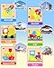 Wooden Puzzles Toddler Toys for 1 2 3 Years Old Boys Girls, 6 Vehicle Shape Learning Educational Blocks Birthday Gifts Sensory Toy Montessori Toys Age 1-3, 2-4