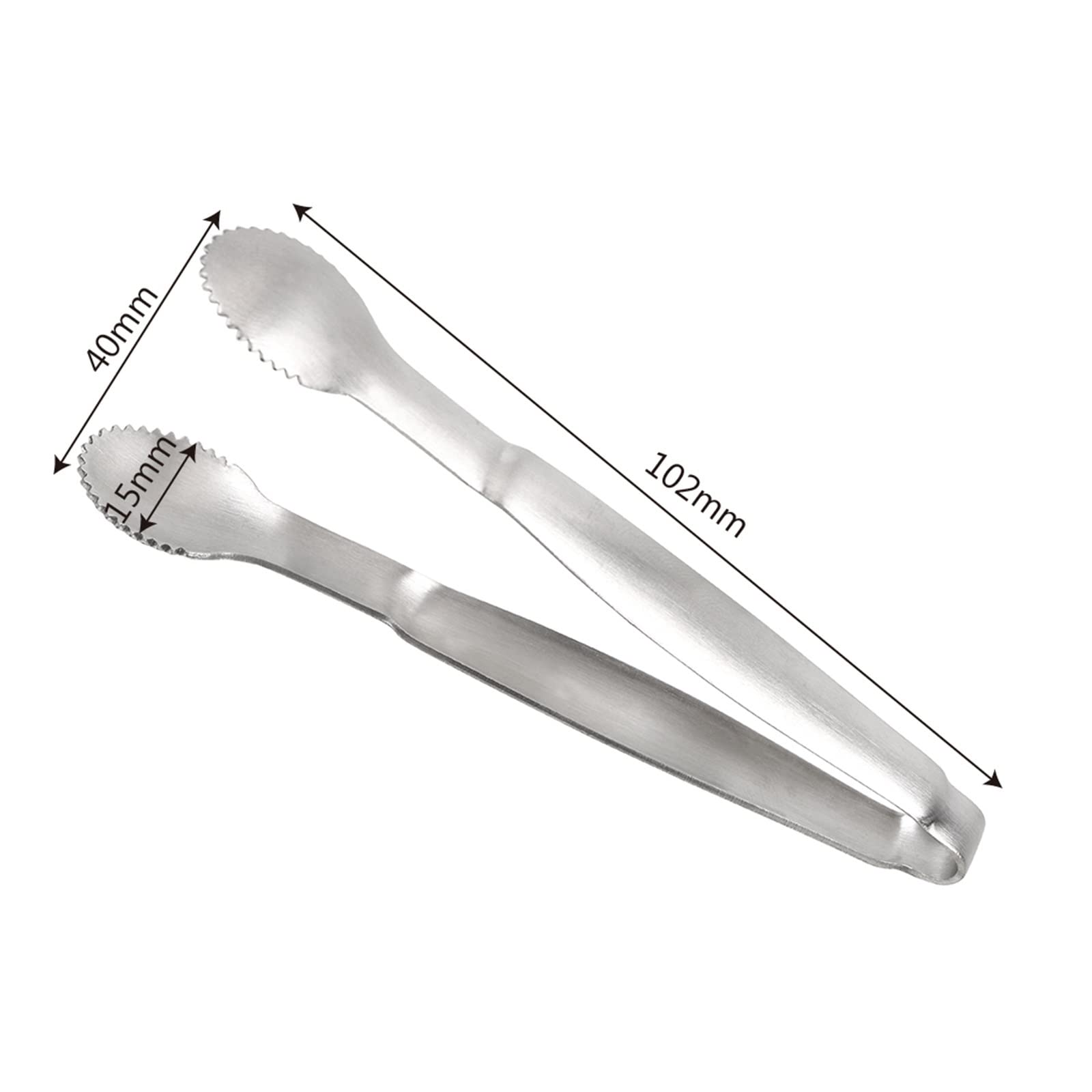 Pinzas para Taza de té, Mini Clip para Cubitos de Hielo de té, Pinzas para té de Acero Inoxidable, Pinza para café y azúcar, Pinzas para Alimentos, Soporte para Pinzas