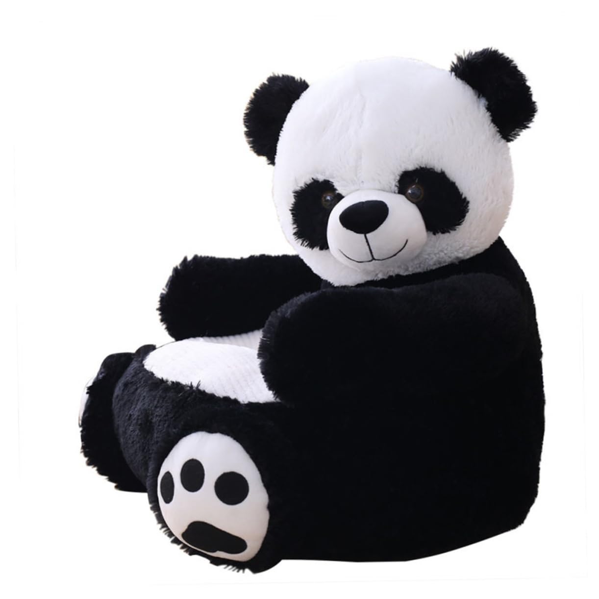 PRETYZOOM Panda Seat Creative Boys and Girls Sofa Support Seat Safe Comfortable for Toddlers
