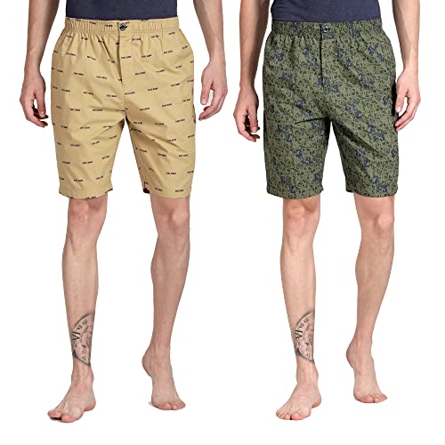 Image of Pepe Jeans Men's Cotton Relaxed Paisley Boxer Shorts