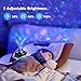 Star Projector, 2 in 1 Ocean Wave Starry Light Projector LED Nebula Cloud for Kids Bedroom/Game Rooms/Home Theatre/Night Light Ambiance with Bluetooth Music Speaker, with Remote Control, EURPMASK