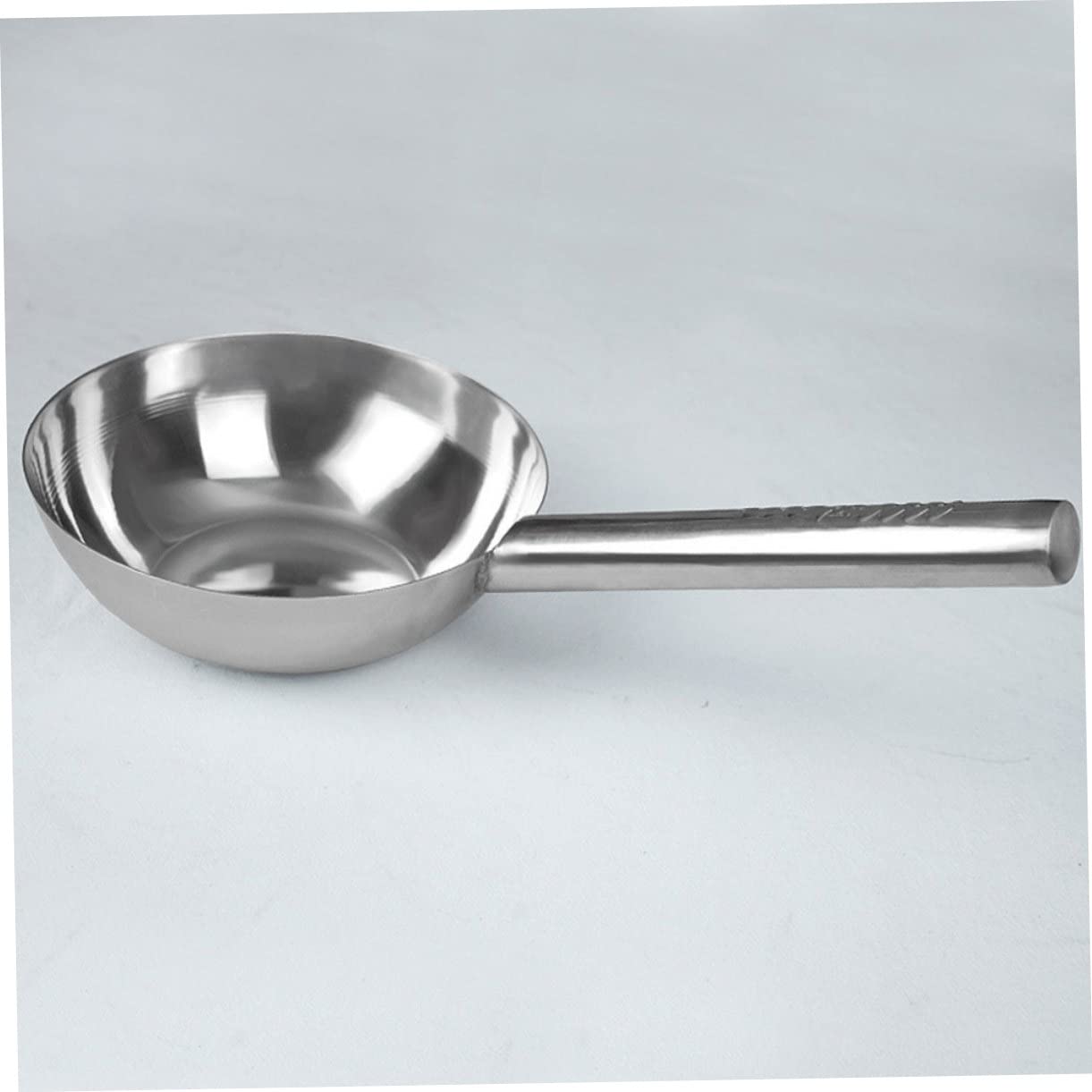 Yardwe Mestolo In Legno Per Bagno E Cucina - Cucchiaio Per Acqua Con Manico Lungo E Cordino, Per Doccia E Giardino