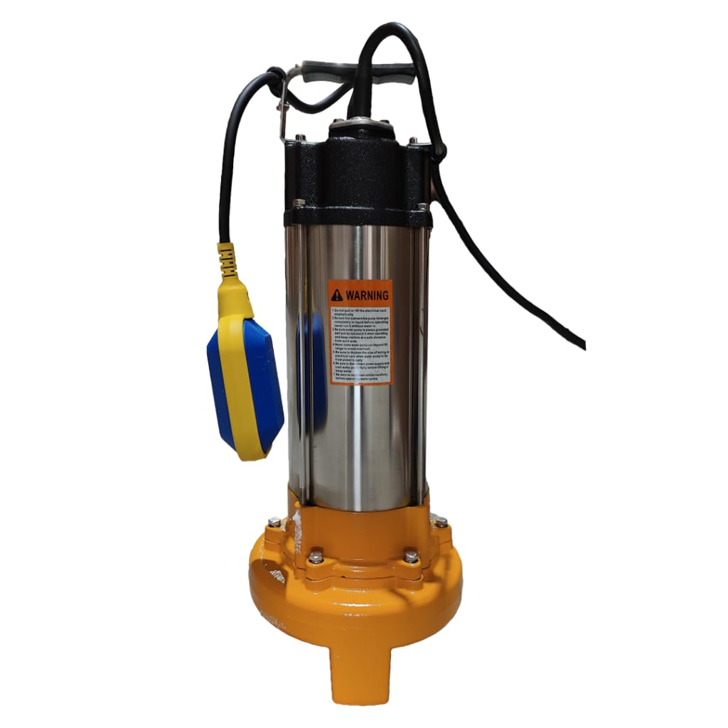 Bomba trituradora sumergible de aguas residuales 24.000 l/h 1300W - PYD V1300