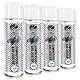 AABCOOLING 4 x 500ml Home&Office Druckluftspray Gas Duster PC Reinigung, Pressluft Dose, Keyboard, Spielekonsolen, Luft-Druck, Büromaterial, Staubgebläse, Reinigungsgerät, Druckluft Spraydose, K3