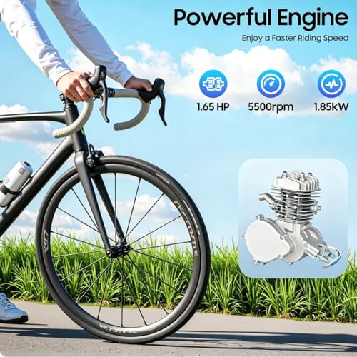 Bikerid 80cc 2-Stroke Gas Bicycle Engine Kit