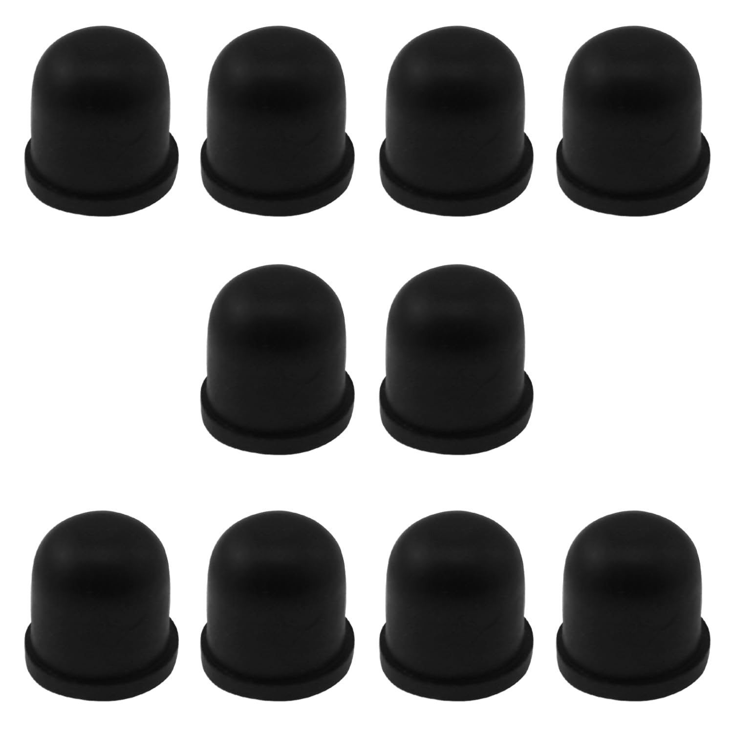 yyangz 10PCS Bulk Skateboard Vertex Cap PU Small Skateboard Truck Axle Cup Repair Kit for Skateboarding and Other Outdoor Sports Black
