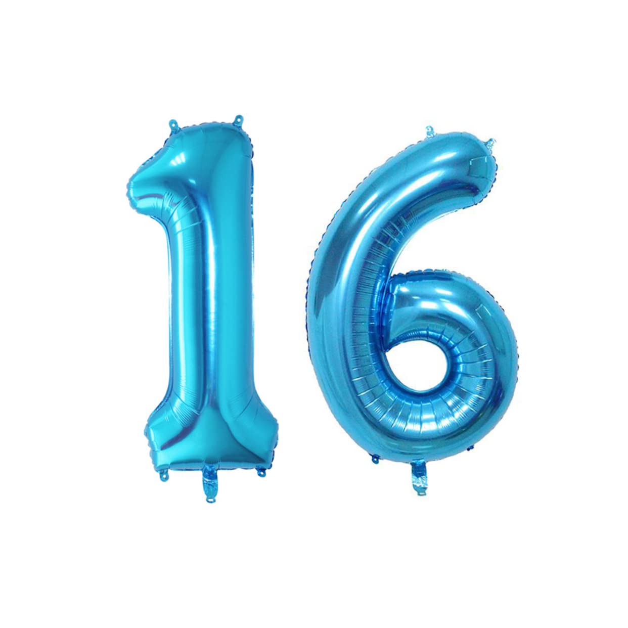 Amazon | MERRYHAPY 加厚青色数字バルーン パーティー