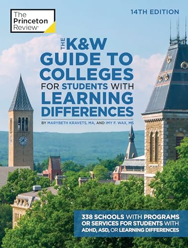 The K&W Guide to Colleges for Students with Learning Differences, 14th Edition: 338 Schools with Programs or Services for Students with ADHD, ASD, or Learning Differences (College Admissions Guides) image 2