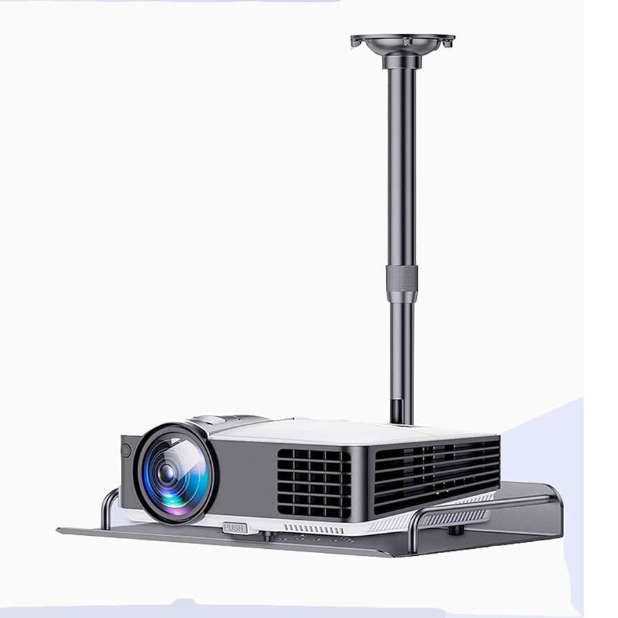 ✨人気商品✨天井壁プロジェクターマウントスタンド ミニプロジェクター シルバー Amazon | ミニ天井壁プロジェクターマウントブラケット 360°回転