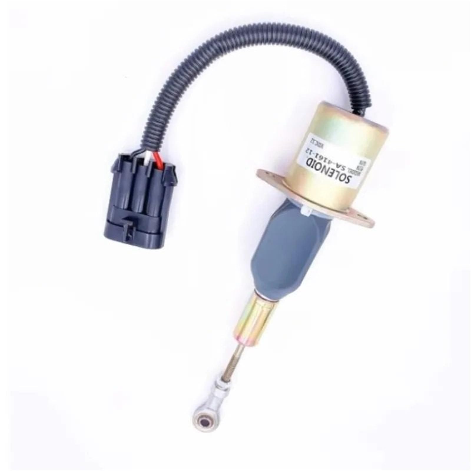 Solenoide de corte de combustible Solenoide de corte de combustible 12 V 87801213 SA-4161-12 1751ES-12A6UC4B3S1, compatible con motor F2NN9D278BA