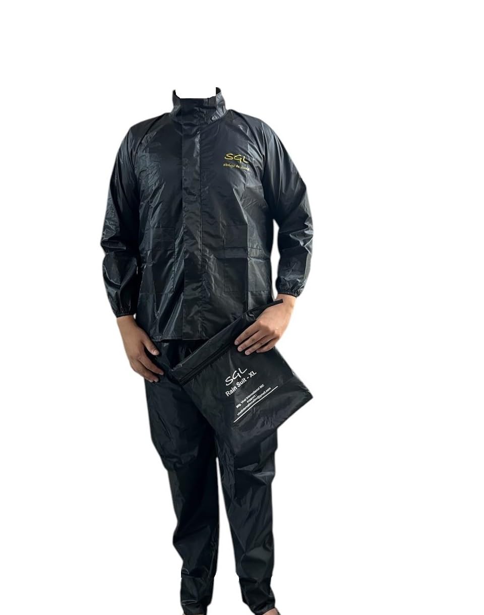 sgl abrigo de lluvia Unisex Rainsuit, Polyster material, Waterproof 2pc rain suit, Bikers friendly.-picture-16
