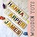 Name Puzzle for Kids Personalized, Wooden Name Puzzle Gifts, Up to 12 Letters Custom Early Learning Toys for Baby Boy & Baby Girl, Educational Toys, Gifts for Baby, One Year Old Birthday Gifts
