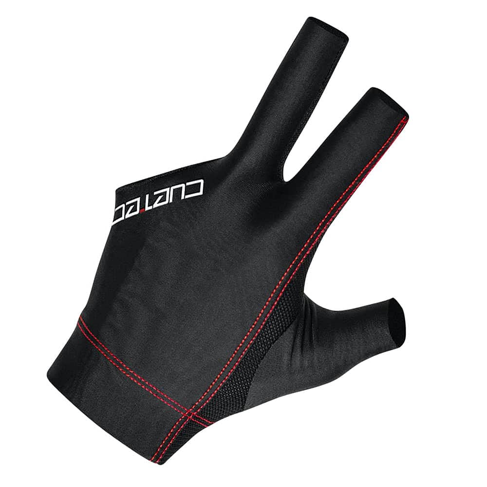 Cuetec Billardhandschuh Achse Schwarz Rechtshänder XL