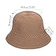 JJDreams Bucket Hut für Damen Herren,Gestrickte Hüte,Häkeln Eimer Hut Fisch Hut,Frühling Floral Mützen,Kappe Strand Reise im Freien,Kamelhaar