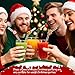 6Pcs Christmas Glass Straws Glass Straws With Charms Lncludes 1 Nylon Brushes Suitable For All Kinds Of Beverages