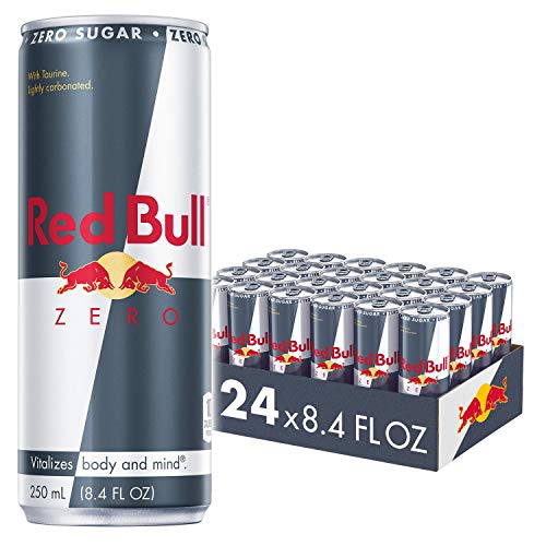 Red Bull Red Bull Energy Drink, Zero, 8.4 Fl Oz (24 Count)