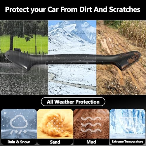 Hood Deflector Hood Protector for Subaru Forester 2018-2014 Gloss Black by GearUp - Used condition - Image 3