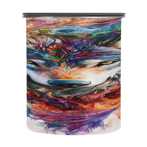 Contenedor al vacío para café Qilmy de acero inoxidable 30oz