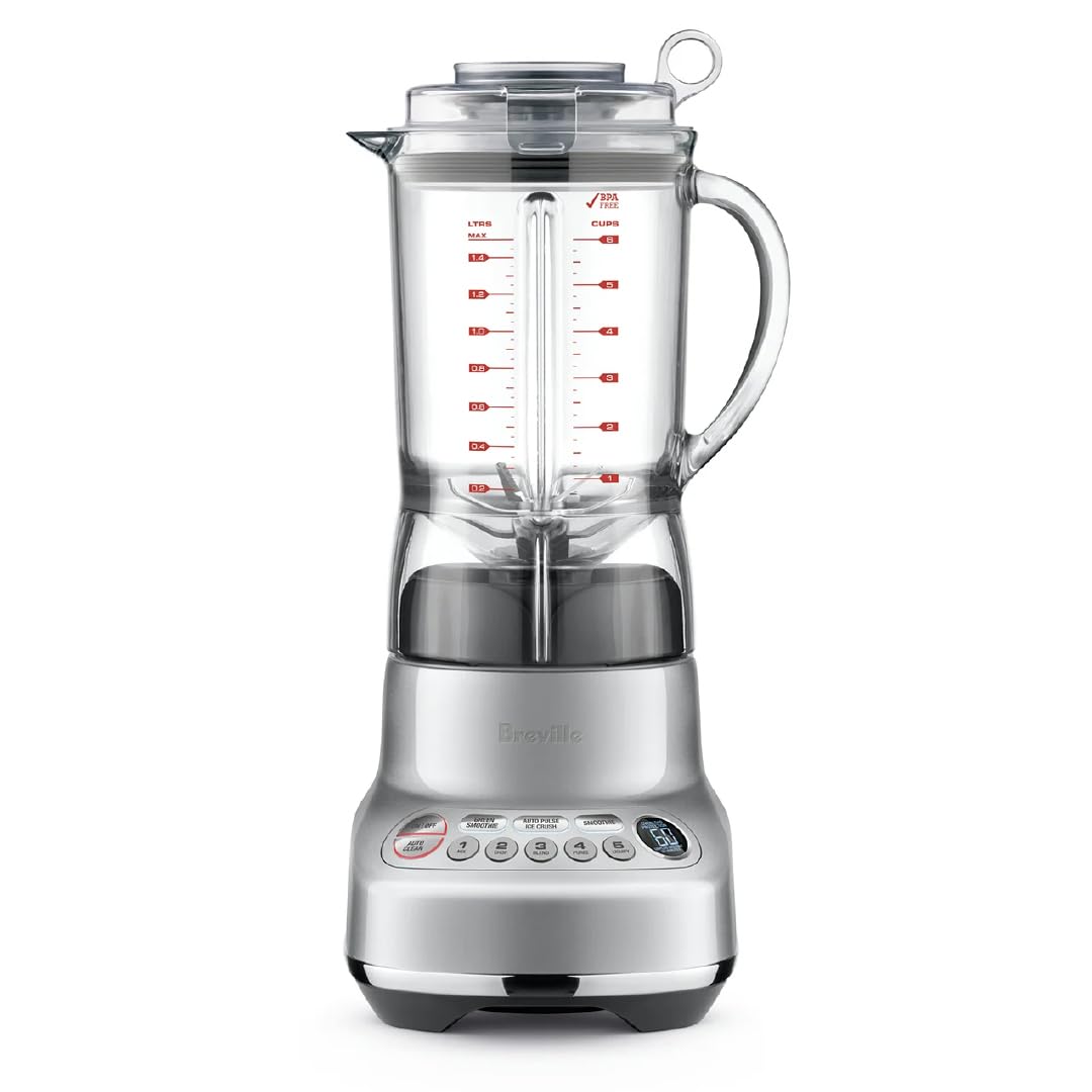 Breville BBL620SIL Fresh and Furious Blender, Silver image 1