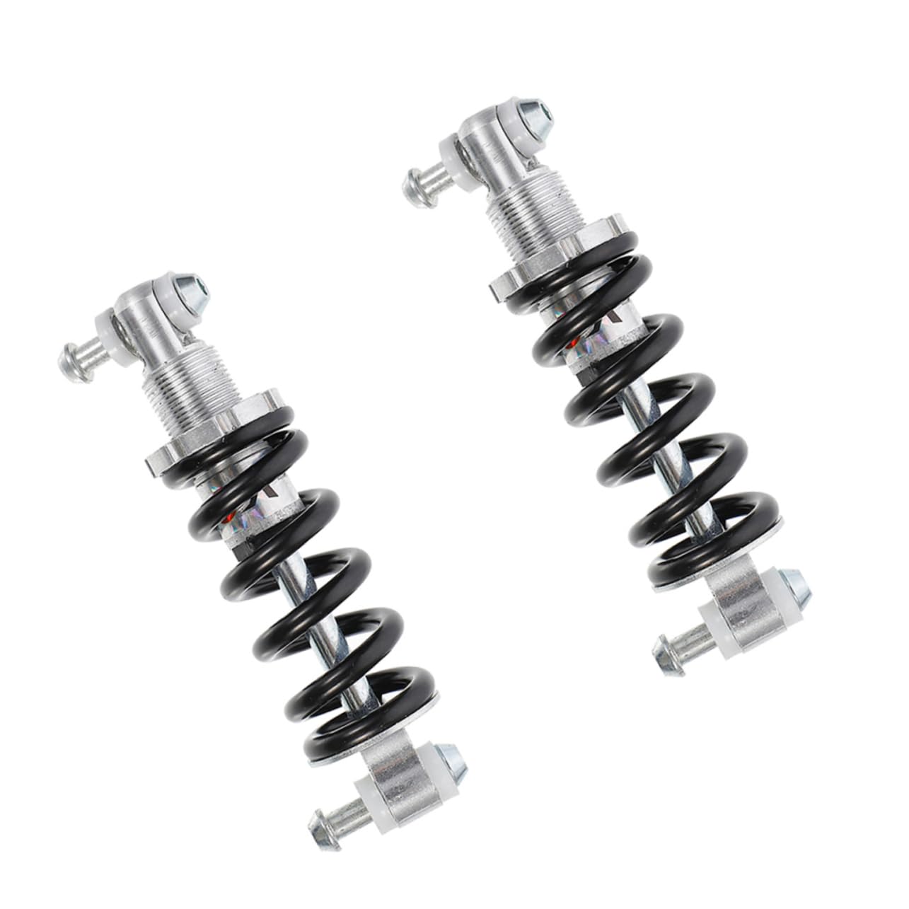 Milisten 2pcs Steel Bike Rear for Mountain Bikes Easy Install Replace Shocks Absorbers